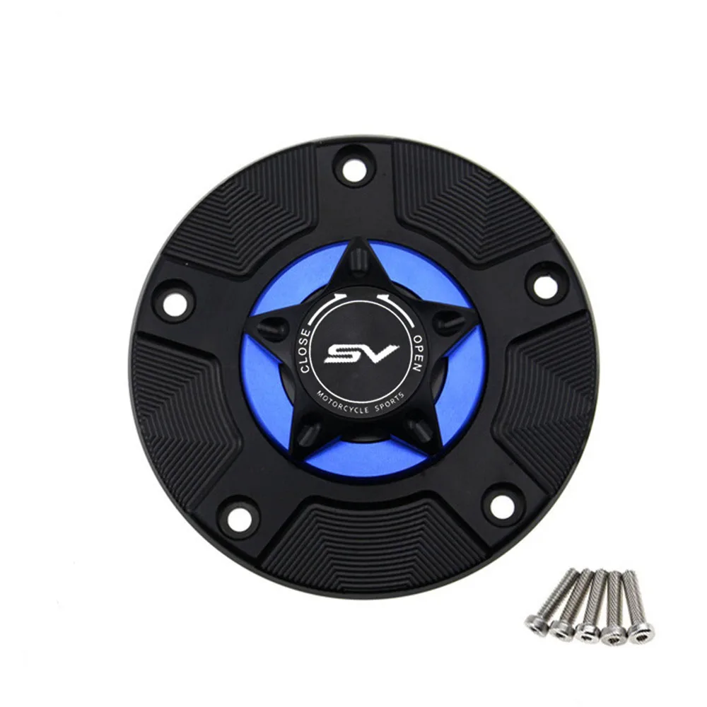 SV1000 Бензобак Крышка для Suzuki SV1000/650/S SV1000S 2003-2013 Мотоцикл CNC быстросъемная крышка