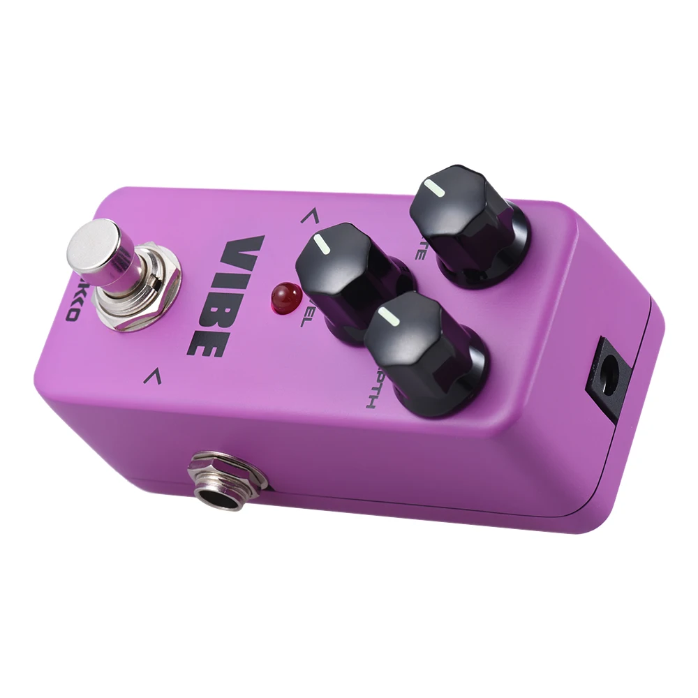 

Hot New VIBE Mini Analog Rotary Speaker Electric Guitar Effect Pedal True Bypass Full Metal Shell