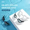 Gafas de natación antiniebla HD profesional para hombres y mujeres, Marco grande de vidrio, de silicona, Anti-UV ► Foto 2/6