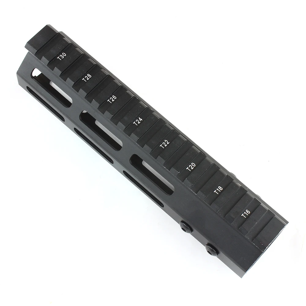 AR15 M4 M16 M LOK Handguard 7 "/10"/12 "/15" Сверхлегкий тонкий плавучий алюминиевый