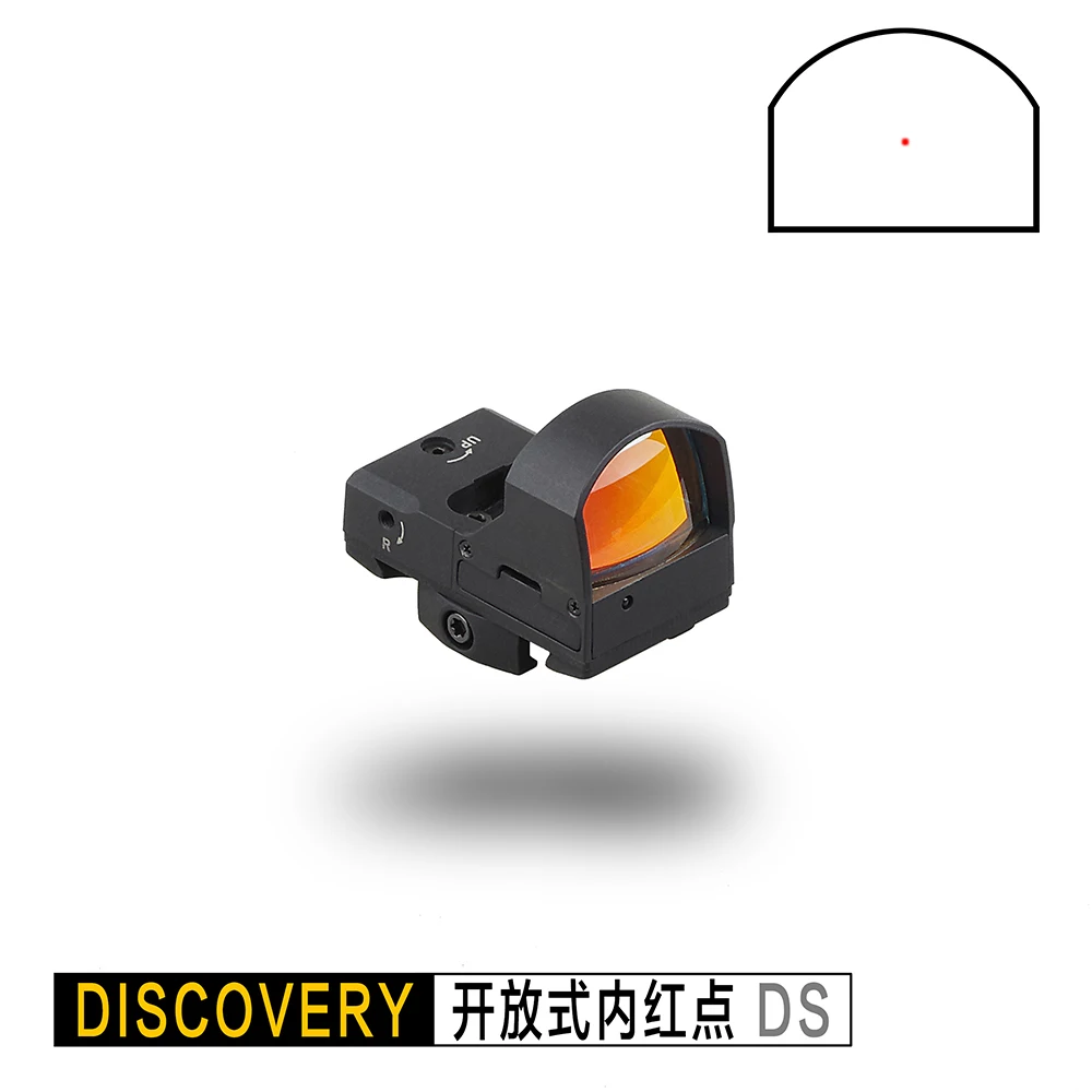 Mini Red Dot Holographic Discovery Optical Sight Tactical Hunting Rifle Scope Fit Picatinny 20mm Rail | Спорт и развлечения