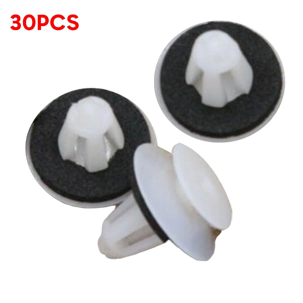 30 25Ft Car Fastener Car Bumper Clips Pannello Porta Interna Trim Fermo Rivet Door Panel Liner Per Mercedes- R129/W202/W203/W211