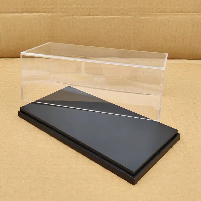 Motorcycle Model Case Toys Car Display Box Acrylic Transparent Dustproof 20cm L 7.8cm H | Игрушки и хобби