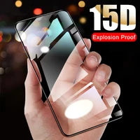 15D Schutz Glas Auf Für Samsung Galaxy A51 A50 A40 Screen Protector Glas Für Samsung A10 A20 A30 A60 A70 a80 A90 M10 M20