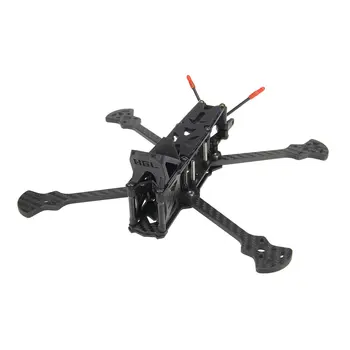 

Portable Sector Freestyle 3K Carbon Fiber Frame Kit for RC Drone FPV Racing