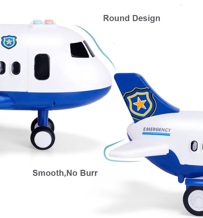 Автомобиль для хранения игрушки Моделирование сплав самолет большой инерции пассажирский вертолет игрушки с легкой музыкой для детей