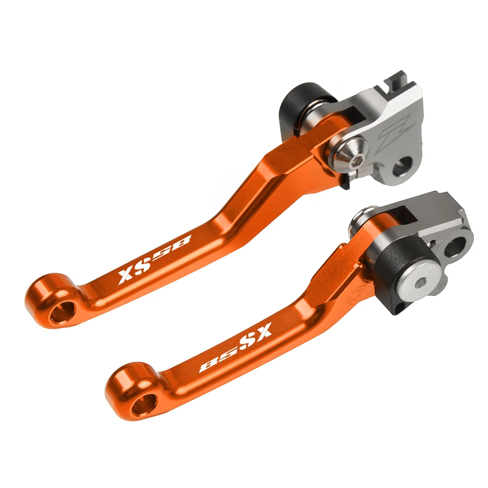Для KTM 85SX 85 SX мотокросса велосипед ямы с ЧПУ Pivot тормозные рычаги сцепления Мотоцикл Байк ручка рычаг - Цвет: Orange