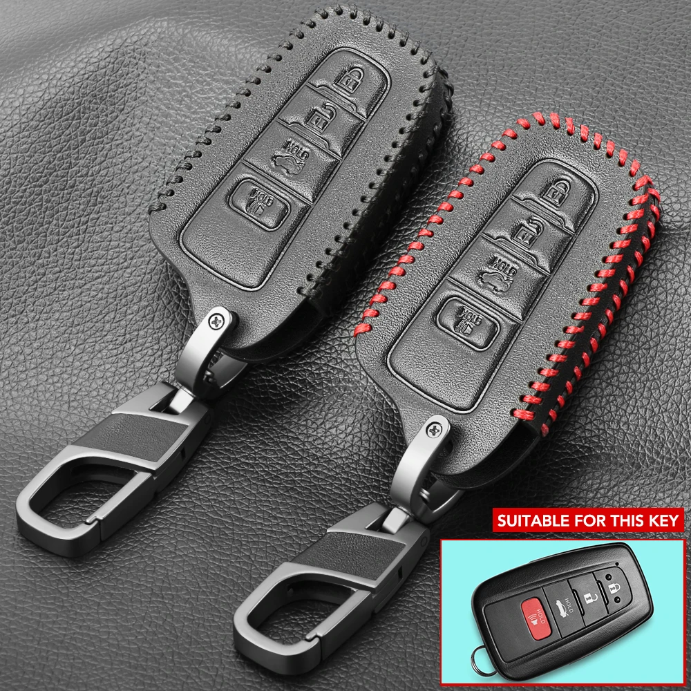 Key Fob Cover for 2017-2018 Toyota Yaris iA Remote Case Rubber Skin Jacket
