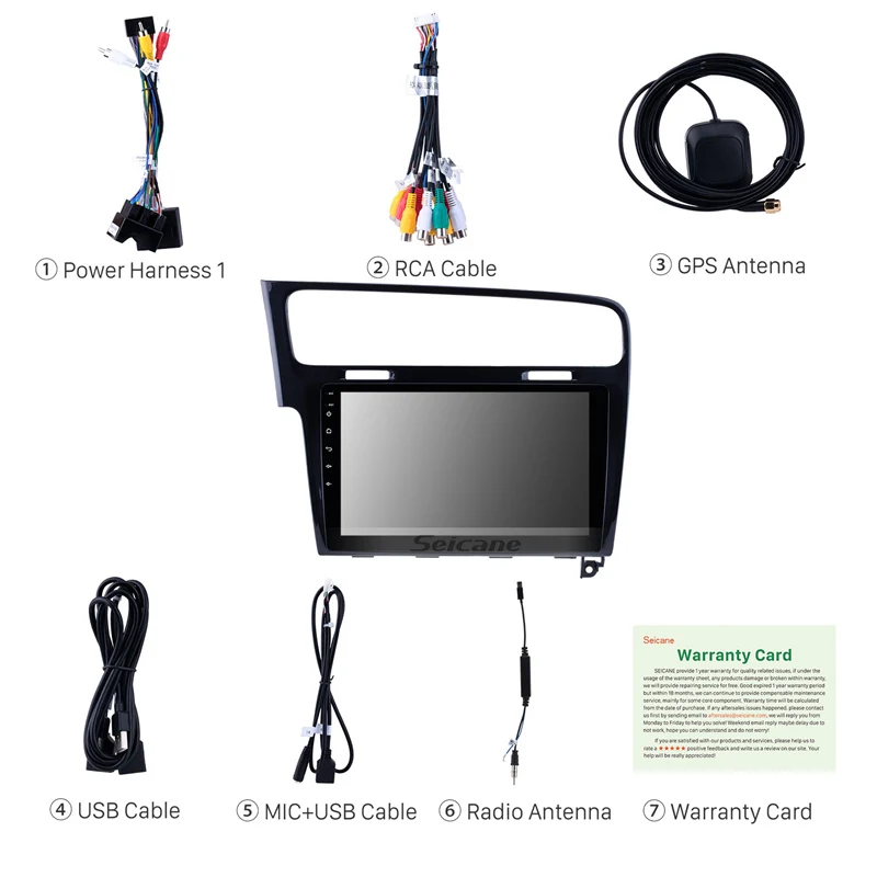 Flash Deal Seicane 10.1 Inch OEM Android 9.0 Car Radio GPS Navi Multimedia For 2013 2014 2015 VW Volkswagen GOLF 7 WiFi BT Music SWC 3 Flash Deal Seicane 10.1 Inch OEM Android 9.0 Car Radio GPS Navi Multimedia For 2013 2014 2015 VW Volkswagen GOLF 7 WiFi BT Music SWC 3