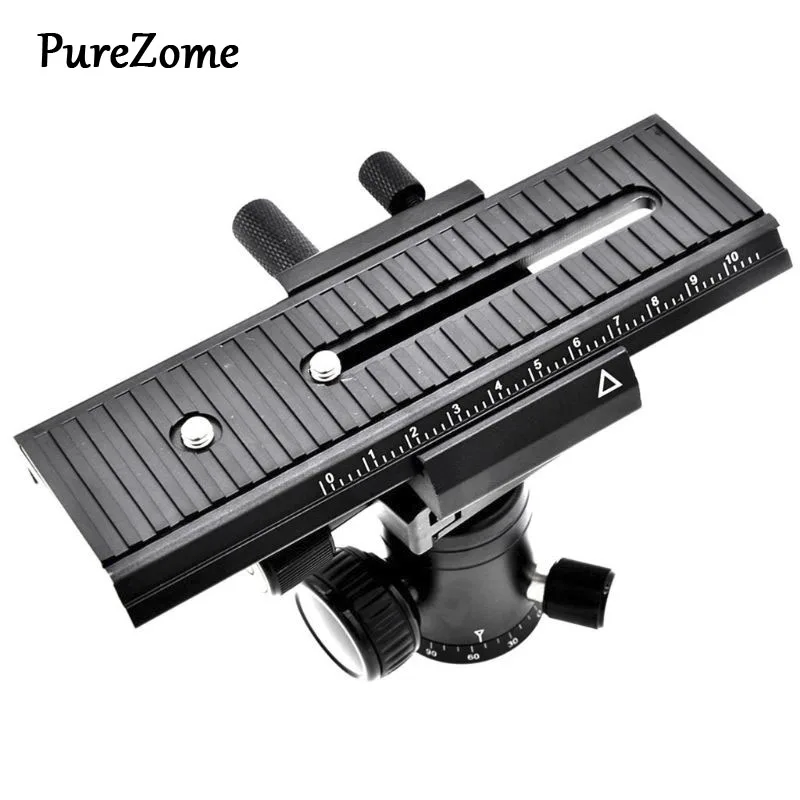 2 Way Movable LP 01 Macro Focusing Rail Slider for Canon Nikon Sony Pentax DSLR Camera 1/4" Screw Focusing Accessories|Штативные головки| | АлиЭкспресс