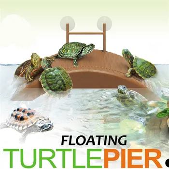 

Turtle Platform Auto Floating Aquarium Tank Turtle Reptile Basking Terrace Island Platform House Dock Bask Crawler Climb Toys