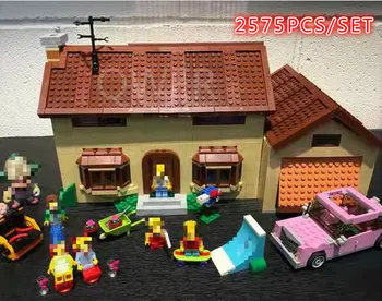 

Movie series Simpsons Kwik-E-Mart Compatible 71016 Sets Building Kits Action Figures Model Blocks Bricks Toys For Children