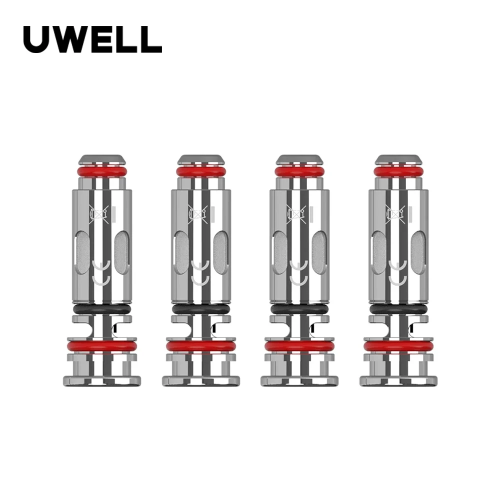 Оригинальная сменная катушка Uwell Whirl S (4 шт./упак.) Ом UN2 Meshed-H сетчатая для Kit