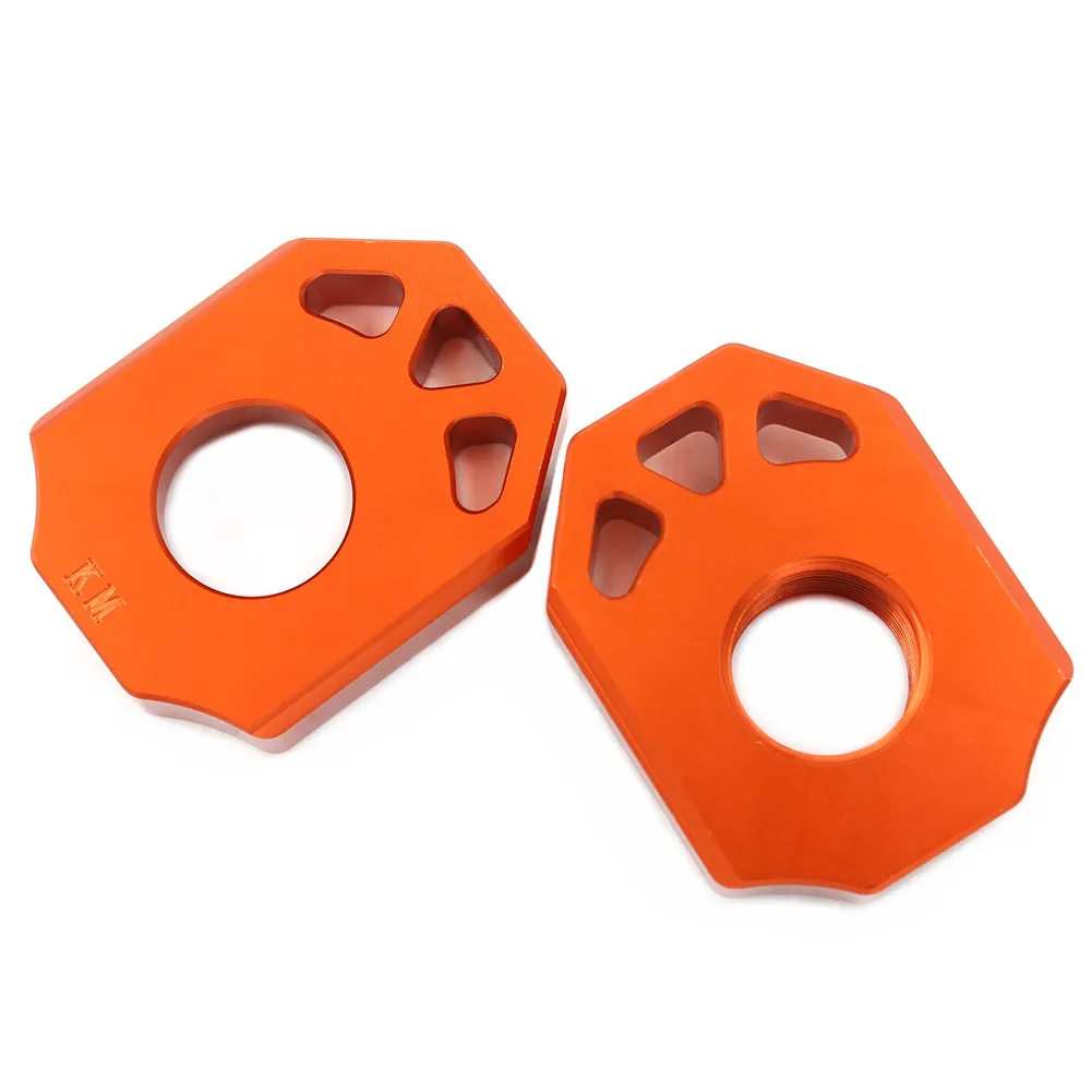 CNC задняя ось шпинделя цепь регулятора блоки для KTM SX EXC XCW 125 530CC оранжевый 20