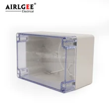 160x110x90 мм прозрачная крышка пластиковая водонепроницаемая и пылезащитная герметичная распределительная коробка электрическая коробка источник питания коробка