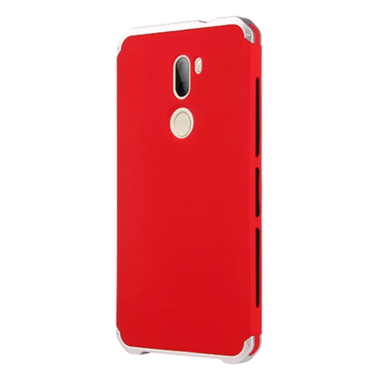 Red Silver Side Антиосенняя металлическая рамка пластиковая задняя крышка для Xiaomi mi 5S Plus mi 5SPlus Alu mi numMobile Xiao mi 5S Plus чехол-бампер+ подарок - Цвет: Red Silver Side
