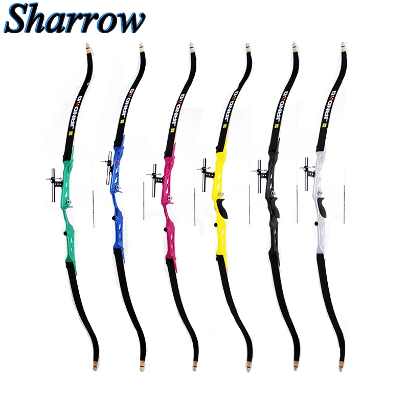 

66/68/70'' Archery Tournament Recurve Bow Competition Longbow 16-40lbs Aluminum Alloy Riser Hunting Bow Outdoor Shooting