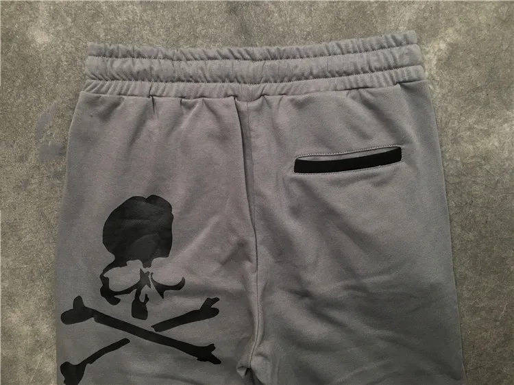 Высокая Новинка, новинка, роскошные 19ss, Mastermind, Череп, монстр, в полоску, удобные, классические, с рисунком Пейсли, 4 белые брюки, тренировочные брюки в повседневном стиле# N3