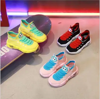 

Kids Sneakers Running Children Shoes Boys Sport Shoes Girls Breathable Knit Socks Sneakers Outdoors Soft Casual Shoes