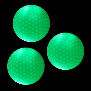 

Night Golf Balls Green LED Golf Balls Perfect for Night Golf and Practice, 3 Pieces
