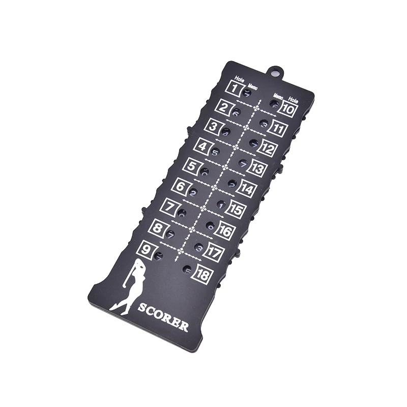 

15,5 см х 5 см 1 шт. 18 Отверстие Гольф Ход бип счетчик карт индикатор счетчик очков в гольф батарейки не требуются