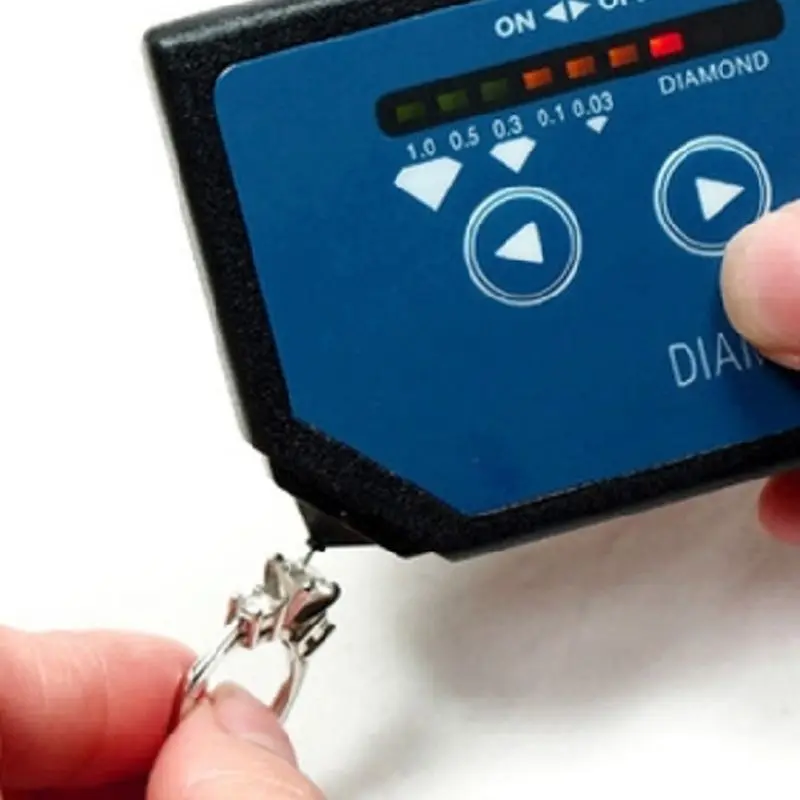 Алмазный драгоценный камень селектор инструмент звуковой светильник индикатор высокой точности тестер драгоценных камней 831F