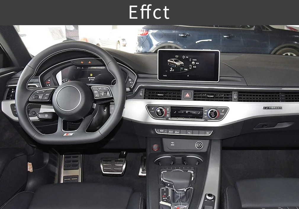 Для Audi older A4 A4L A5 A6 A6L A7 Q5 педаль из нержавеющей стали чехол набор автомобильная подпорка модифицированный комплект для ног не проскальзывает газовый коврик