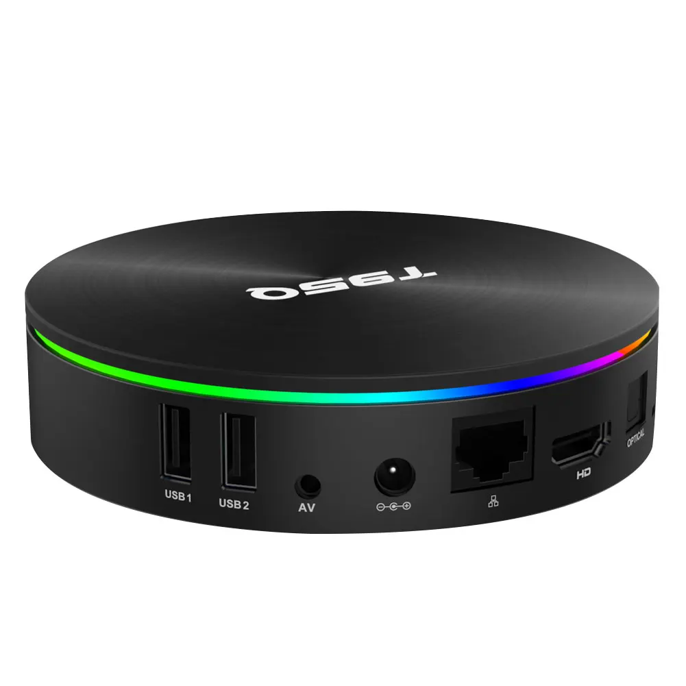 Latest T95Q Android 8.1 Smart TV BOX 4GB+64GB 4K Quad Core WiFi Netflix Youtube Google Play Home Audio Media