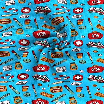 

David accessories 50*140cm Patchwork Printed Bullet Textured Liverpool Fabric Needlework DIY Handmade Sewing Doll,c12384