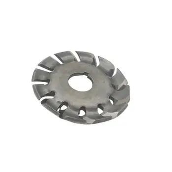 

12 Teeth 16mm Bore Shaping Disc 65mm Angle Grinder Disk Wood Carving Tool