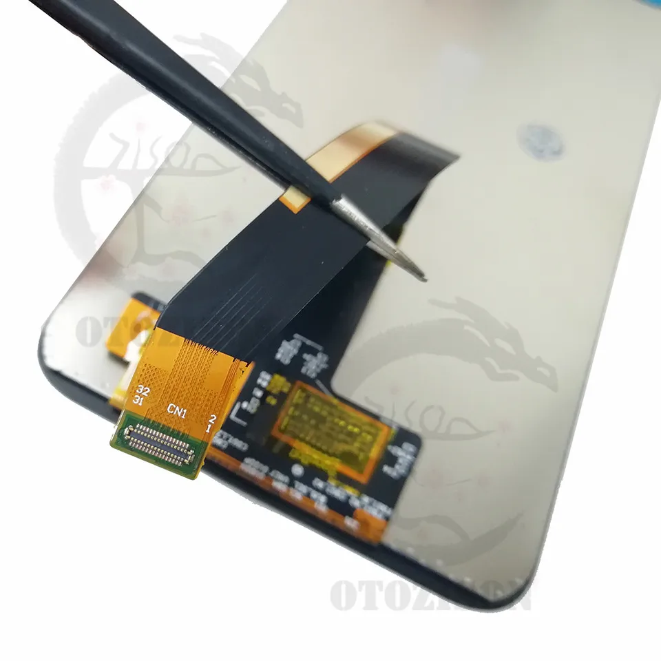 Kit Schermo LCD Con Telaio Per Huawei P40 Lite E / Y7P 2020 - 6.3 Pollici, Risoluzione 1080x2310, Include Strumenti