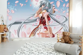 

[Self-Adhesive] 3D Touka Gettan 943 Japan Anime Wall Paper mural Wall Print Decal Wall Murals Belly