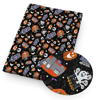 

50*145cm Halloween Ghost Patchwork Polyester Cotton Fabric for Tissue Kids Home Textile Sewing Quilting Fabrics ,c11447