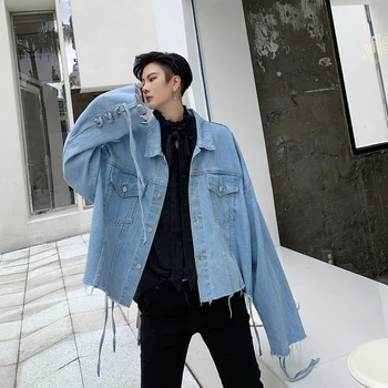 

SuperAen Spring and Autumn Denim Jackets Women New 2020 Bat Sleeve Wild Ladies Jackets Solid Color Fashion Women Clothing