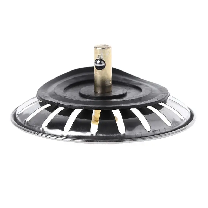 Sink Drain Filter Stainless Steel Kitchen Sink Strainer Stopper Waste Plug Sink Filter Deodorization Type Basin Drain kitchen Accessories