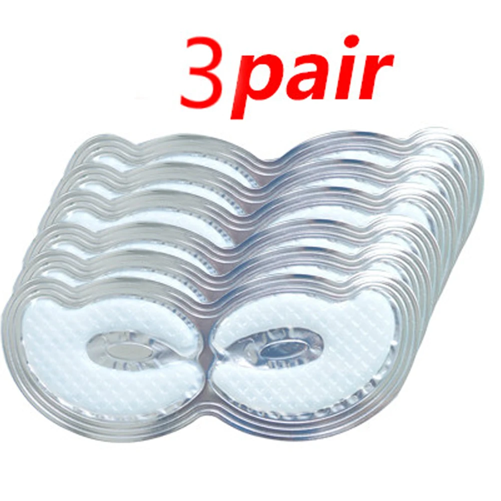 3 пары чистая Гиалуроновая кислота для лица против отечности темные круги