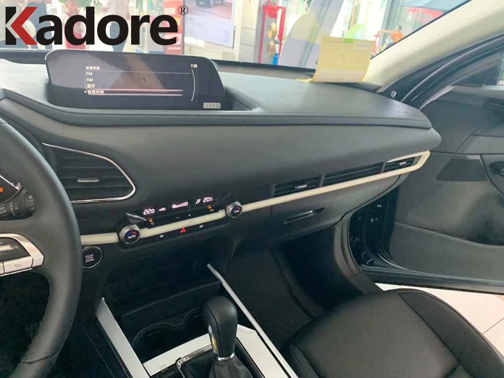 Автомобильные аксессуары для Mazda CX30 карбоновая панель салона CX-30 2020 2021 |