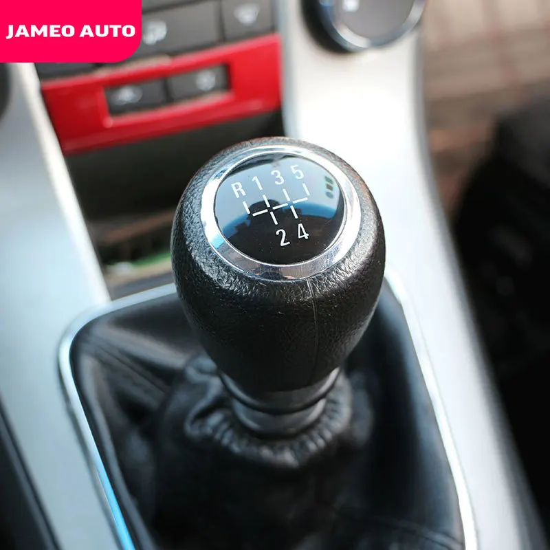 Jameo Auto 5 / 6 Speed Manual Car Gear Head Shift Knob Shifter Lever Head for Chevrolet Chevy Aveo Lova Cruze Accessories Parts Jameo Auto 5 / 6 Speed Manual Car Gear Head Shift Knob Shifter Lever Head for Chevrolet Chevy Aveo Lova Cruze Accessories Parts