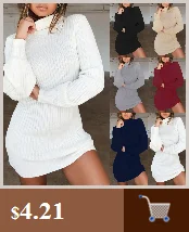 Платье Осень-зима, женские вязаные свитера, пуловеры, водолазка, платье, длинное, однотонное, тонкое, эластичное, длинный свитер, платье, джемпер@ 45