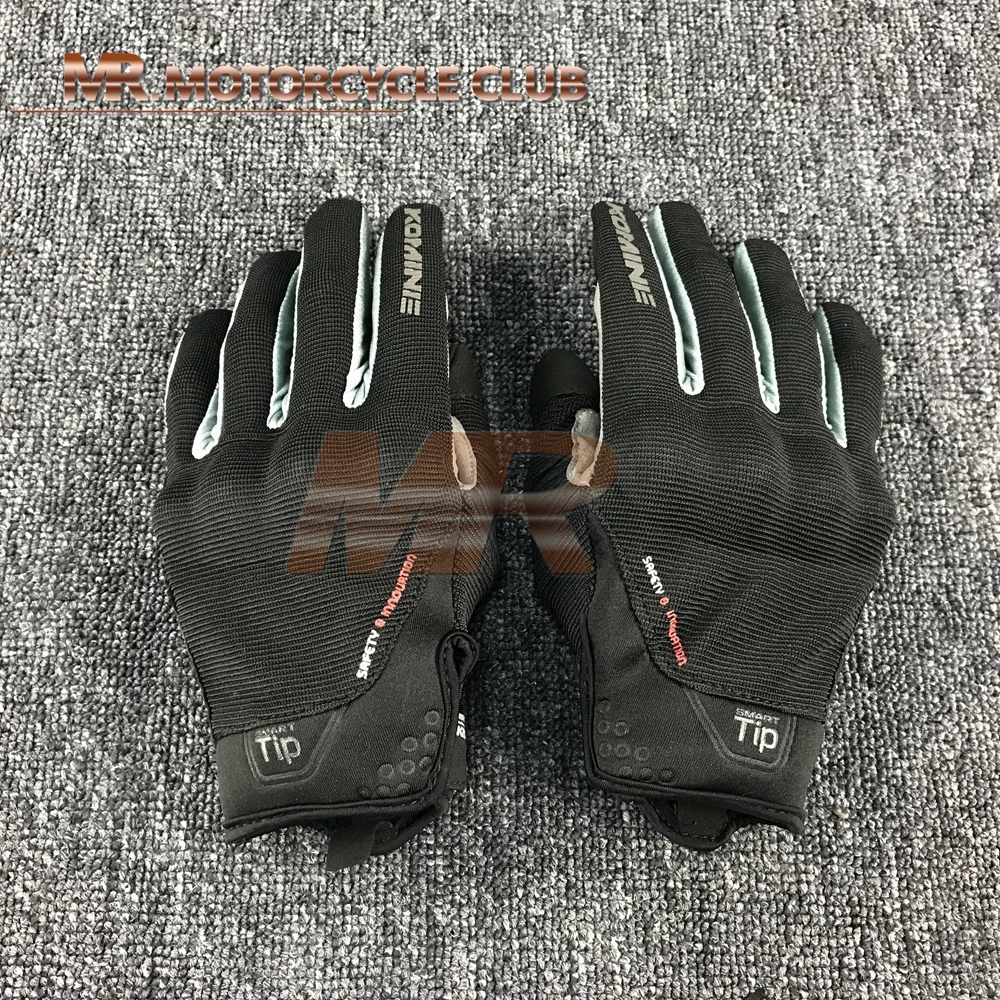 Komine GK-183 GK 183 мотоцикл Сенсорный экран перчатки для мотокросса мотоцикл защита пальцев