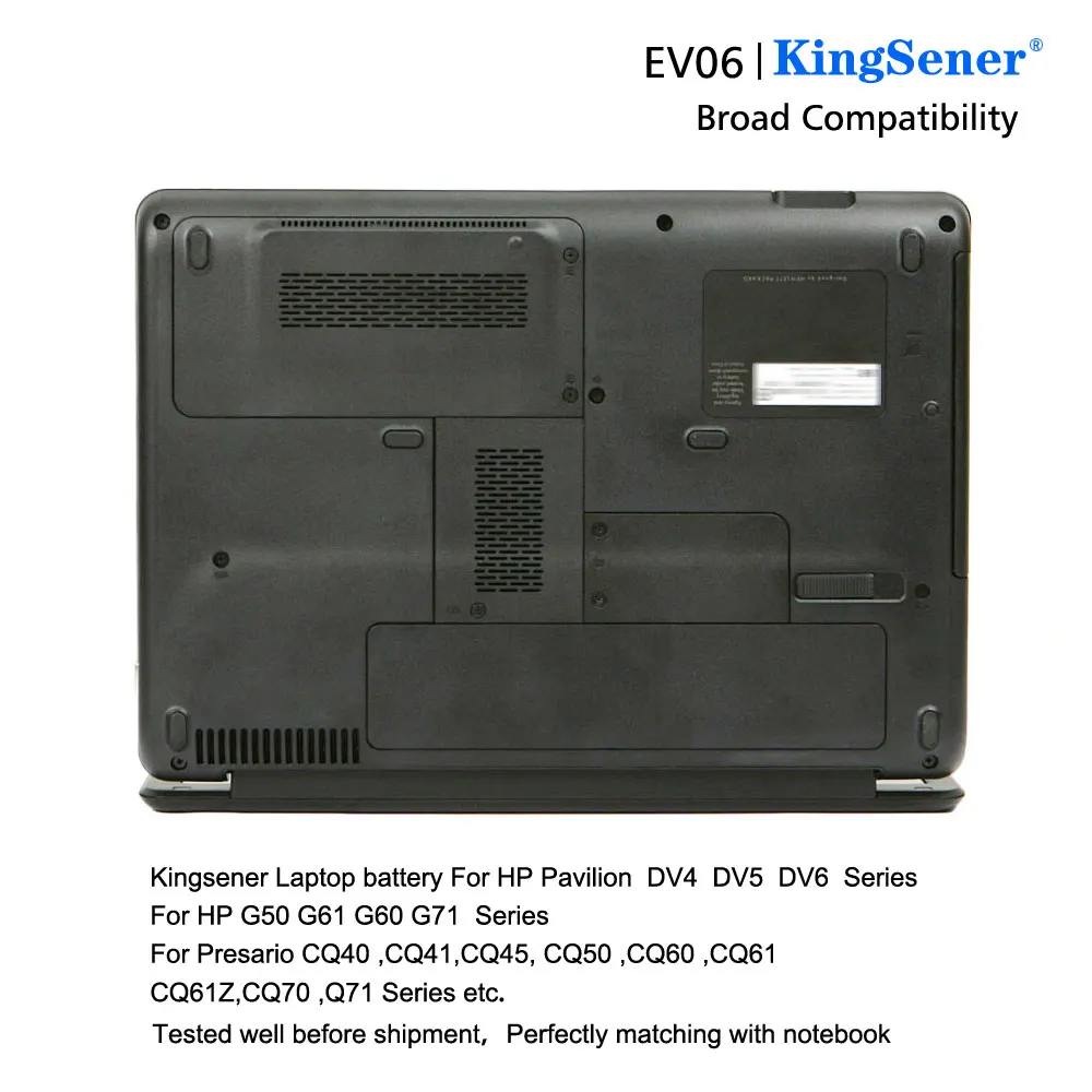 Корея новый аккумулятор EV06 для HP Pavilion DV4 DV5 DV6 Compaq Presario CQ50 CQ71 CQ70 CQ61 CQ60 CQ45 CQ41 CQ40|battery for