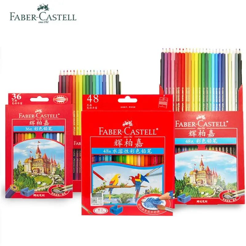 Faber Castell 36/48/72 Colored Pencils Color Pencils Student Oily