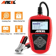 Ancel – testeur de batterie de voiture, outil de Diagnostic de batterie, BA101, 100-2000cca, analyseur numérique, 12V
