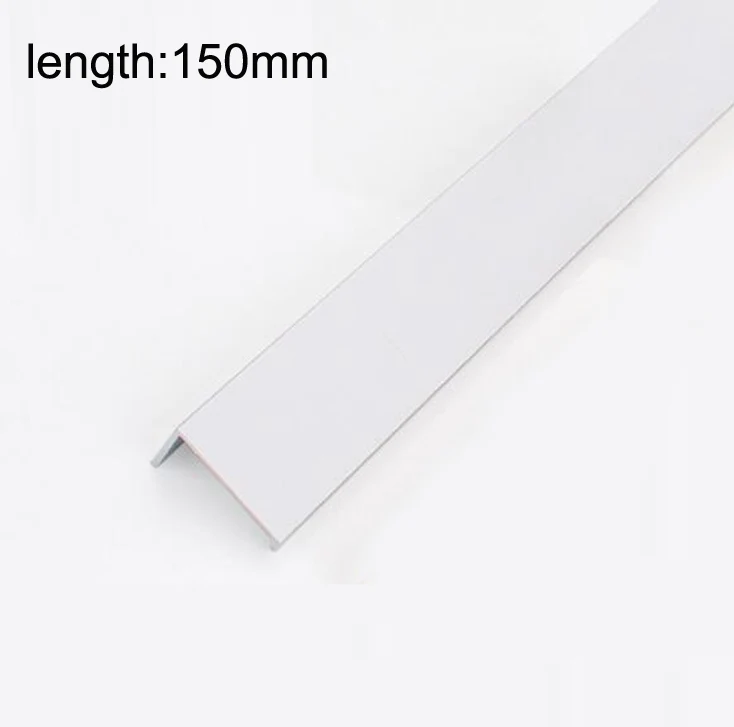 Matte white 150 Современный минималистичный стиль мебельный Шкаф дверца ручки и ручки спальня шкаф комод кухонный ящик тянет алюминий - Цвет: Matte white 150