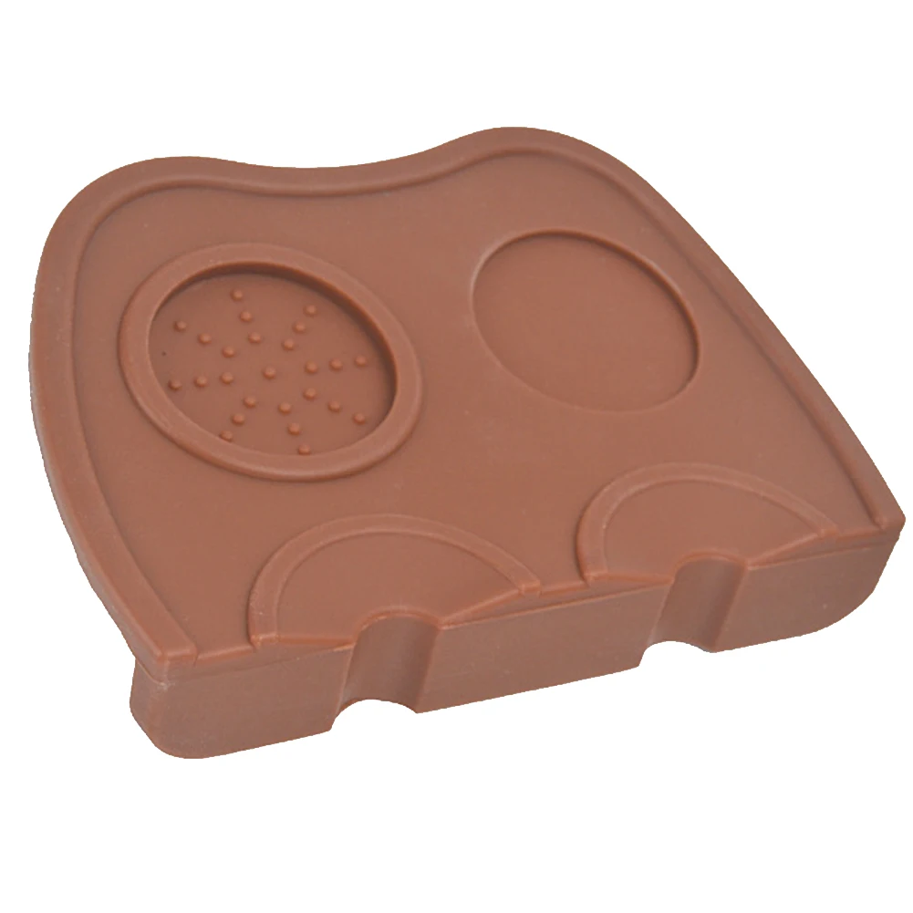 

Home Barista Tool Latte Edge Cafe Holder Corner Accessories Coffee Tamper Mat Support Base Silicone Pad Non Slip Kitchen Fluted