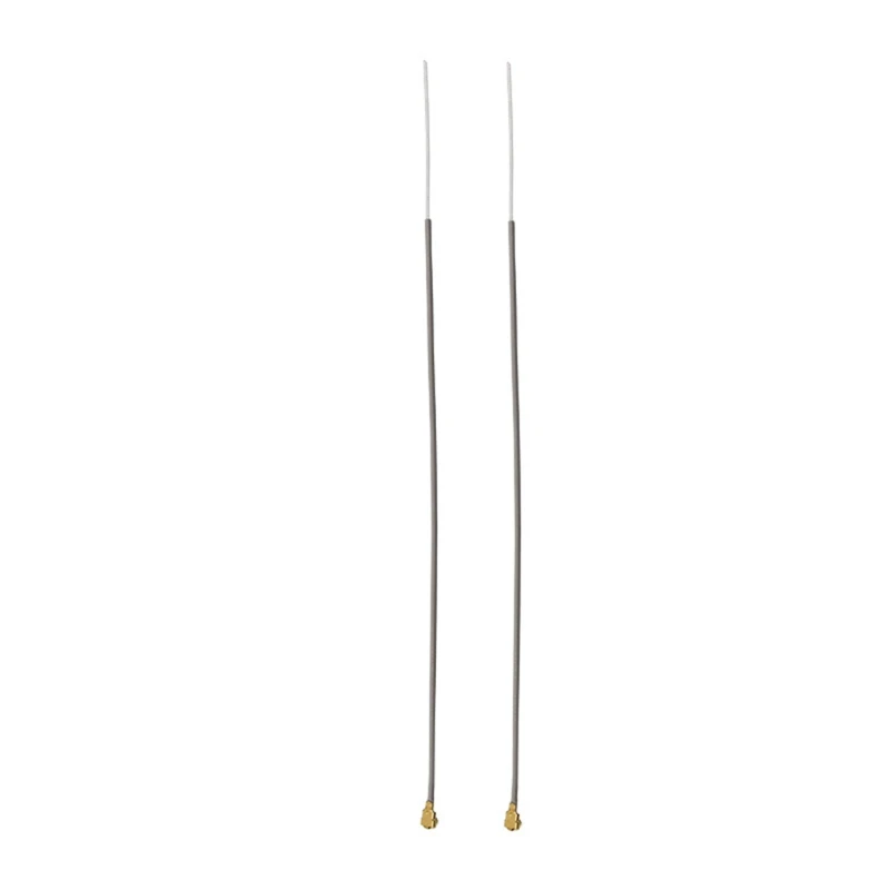 10 Pcs 2.4G Receiver Antennas 15cm Aircraft Receiver Antenna IPX13 Connector RF113 Silver-plated Wire for Futaba Frsky