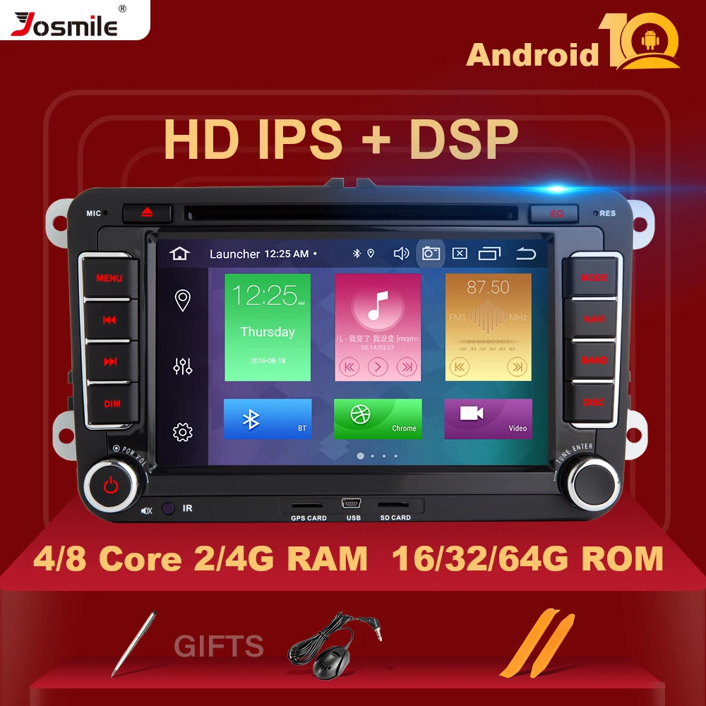 4GB2 Din Android 10 Авторадио GPS навигация для VW Passat B6 T5 amarok volkswagen Skoda Octavia 2 seat leon 2 golf 5 мультимедиа 4GB2 Din Android 10 Авторадио GPS навигация для VW Passat B6 T5 amarok volkswagen Skoda Octavia 2 seat leon 2 golf 5 мультимедиа