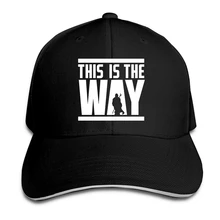 Este é o único caminho boné de beisebol masculino cores feminino verão snapback mandalorian star wars bonés(China)