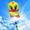 free shipping 6m large duck soft kite fly nylon fabric kite weifang big kite wheel walk in sky outdoor toys for adults mouche 1