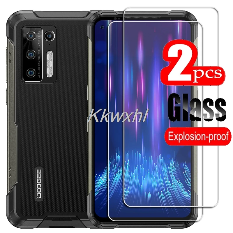 

2PCS FOR Doogee S97 Pro High HD Tempered Glass Protective On S97Pro Phone Screen Protector Film